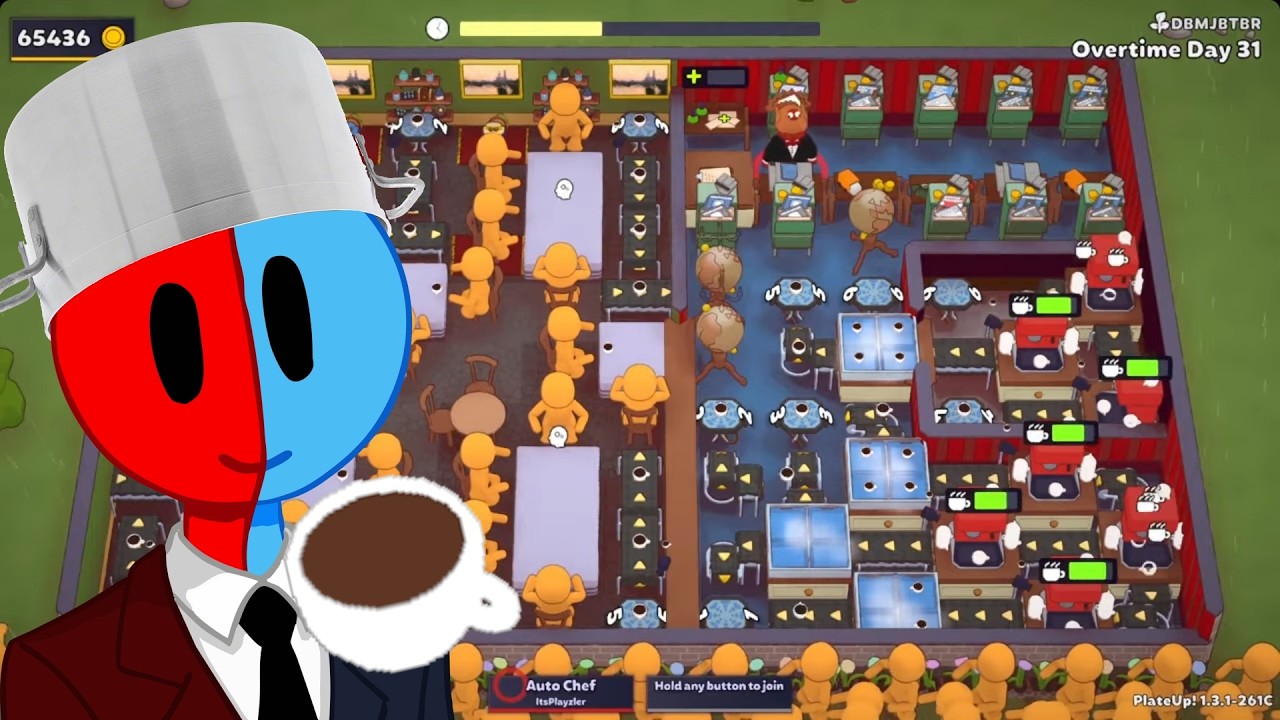 Automated Coffee so Good I DIED in Plate Up!