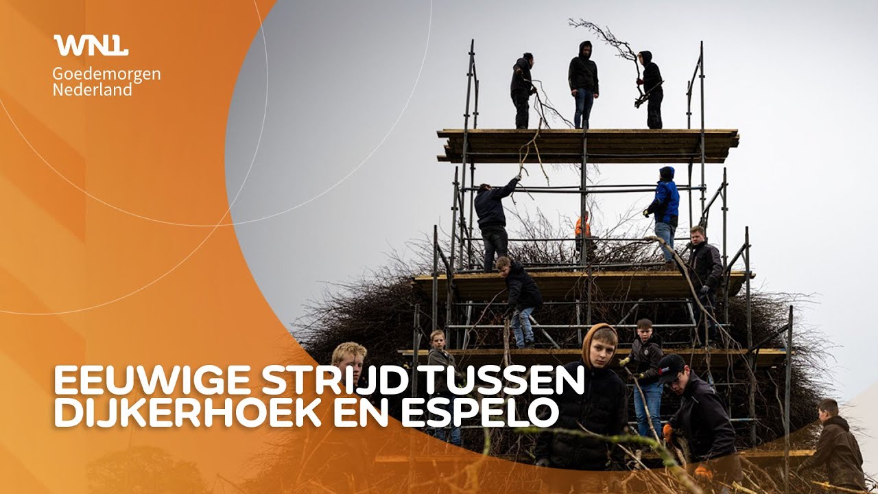 Wie bouwt dit jaar de mooiste paasbult van Holten?