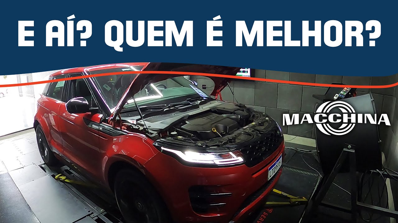 NOVO EVOQUE 300cv CONTRA EVOQUE ANTIGO NO DINAMÔMETRO!
