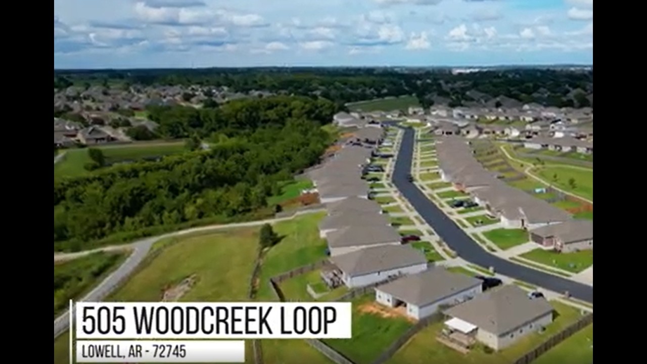 505 Woodcreek Loop, Lowell, AR- 72745