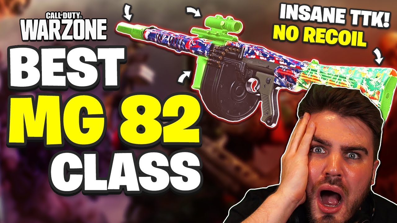 BEST MG 82 Class Warzone Season 4 *NEW* BROKE LMG!! (INSANE TTK + NO Recoil)
