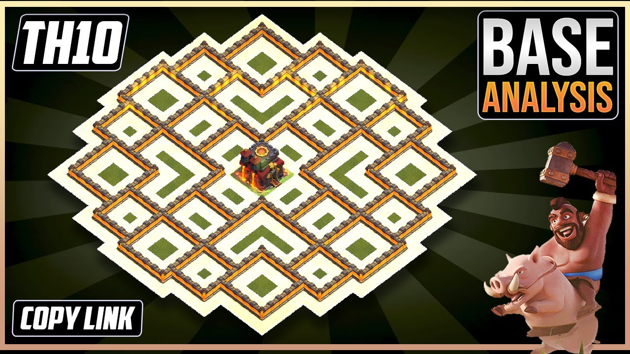 NEW BEAST TH10 HYBRID/TROPHY [defense] Base 2025!! Town Hall 10 Trophy Base Design &ndash; Clash of Clans