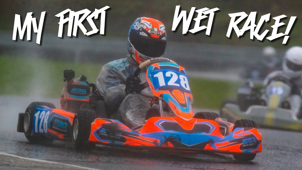 My First Wet Race! | Karting Vlog #20 (Clay Pigeon Raceway IKR Winter Round 1)