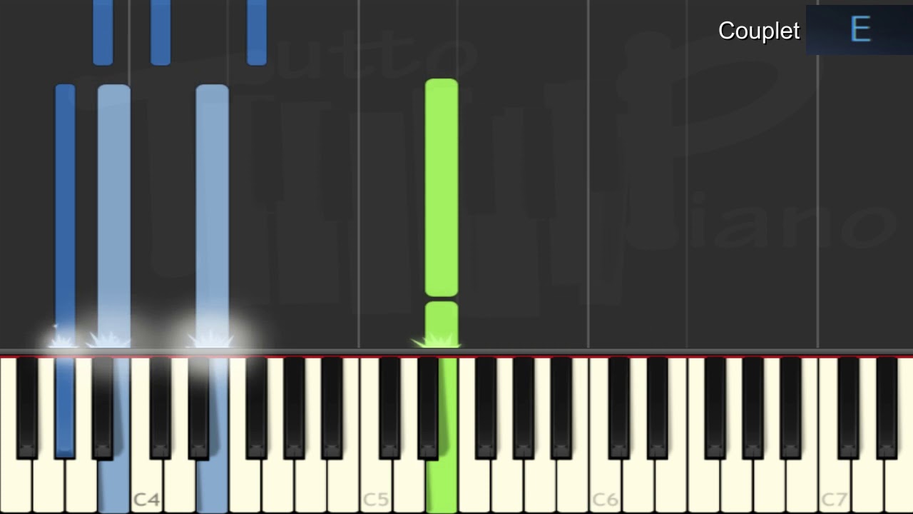 Les dix commandements - L'envie d'aimer (Piano facile)