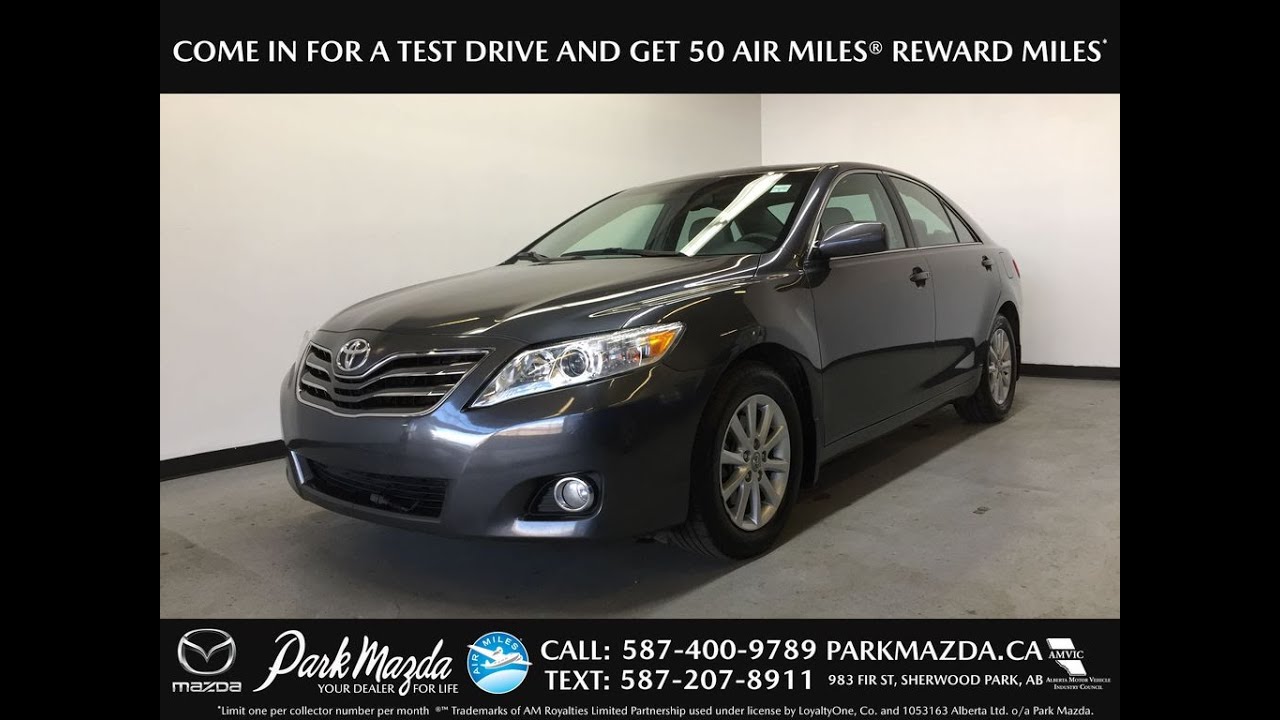 GREY 2011 Toyota Camry XLE Review Sherwood Park Alberta - Park Mazda