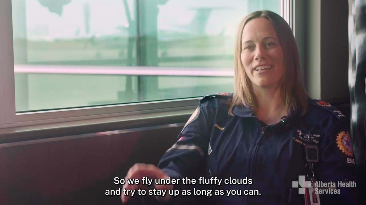 Alberta Health Services (AHS) Careers – AHS Provincial Air Ambulance – Meet Denise