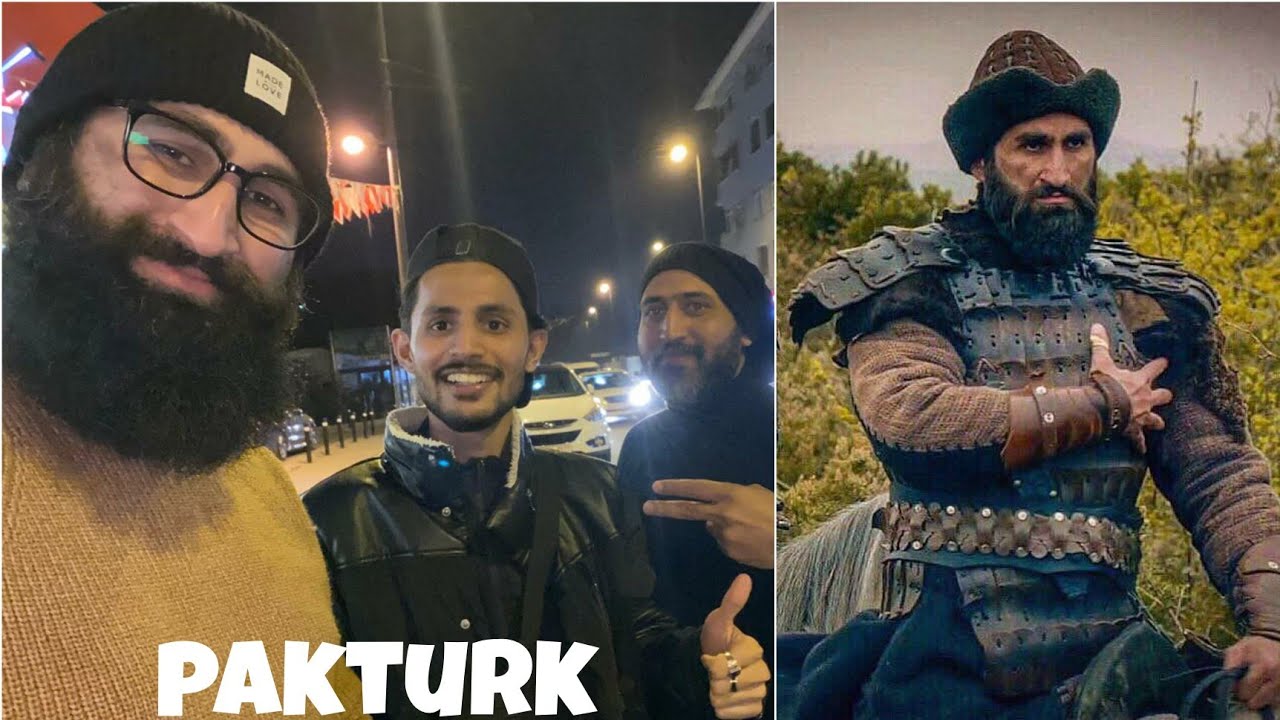 I met Abdurrahman Alp (Ghazi) Character of Diriliş Ertuğrul | Celal al | (xp fraudster Mian Kashif)
