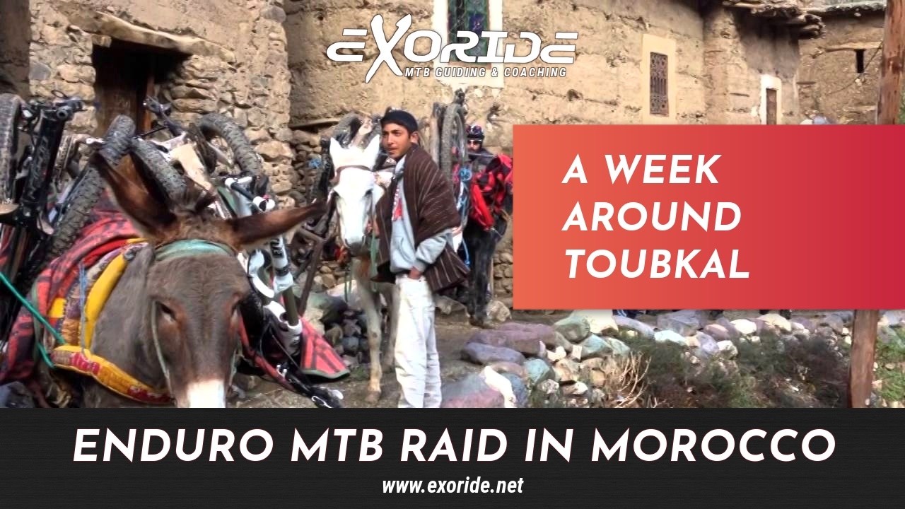 Raid VTT enduro dans le Haut-Atlas (Maroc)