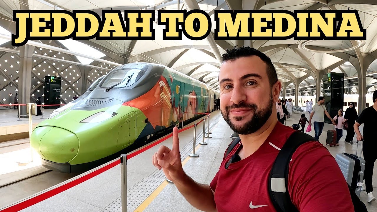JEDDAH TO MEDINA High Speed Train Experience! 🇸🇦