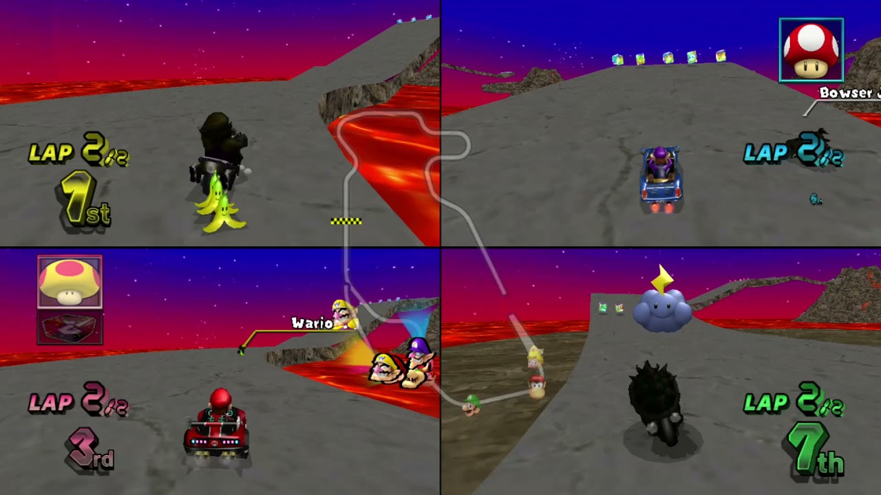 Mario Kart Wii Custom Tracks ✦ 4 Players #336