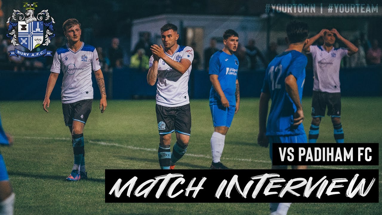 ADAM MCWILLIAM ON A GREAT TEAM EFFORT | MATCH INTERVIEW | Bury AFC