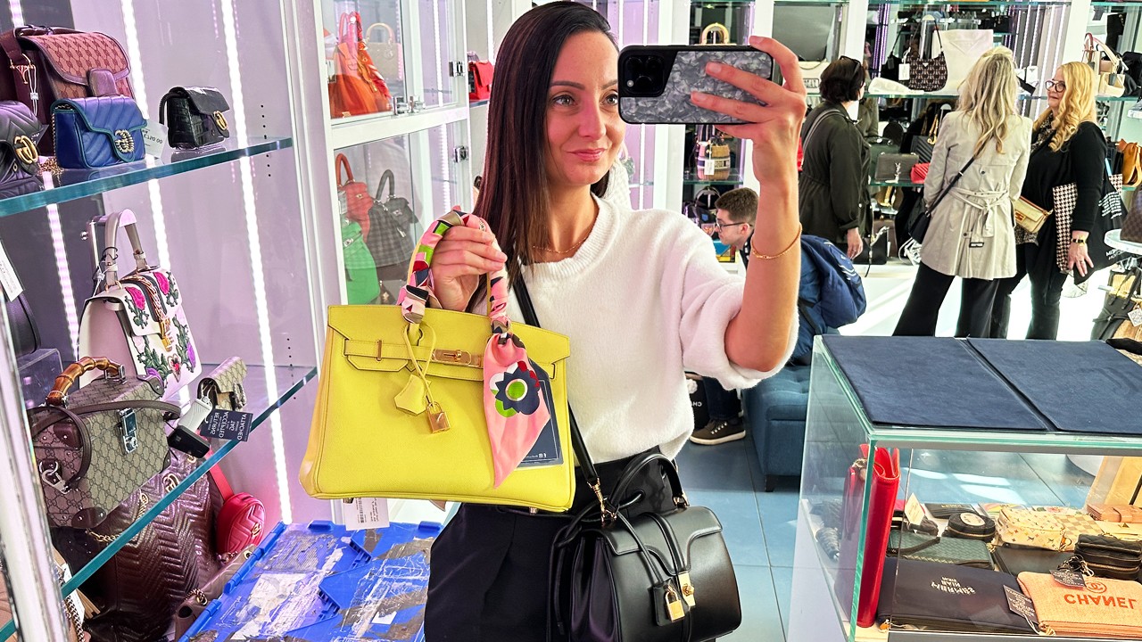 Я нашла ЛУЧШИЕ подержанные дизайнерские сумки в Лондоне 🔥 Chanel, Hermes, LV, YSL, Loewe, Celine ...