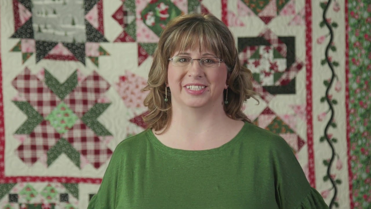 Winter Cheer – Lesson 3  Stitch & Flip