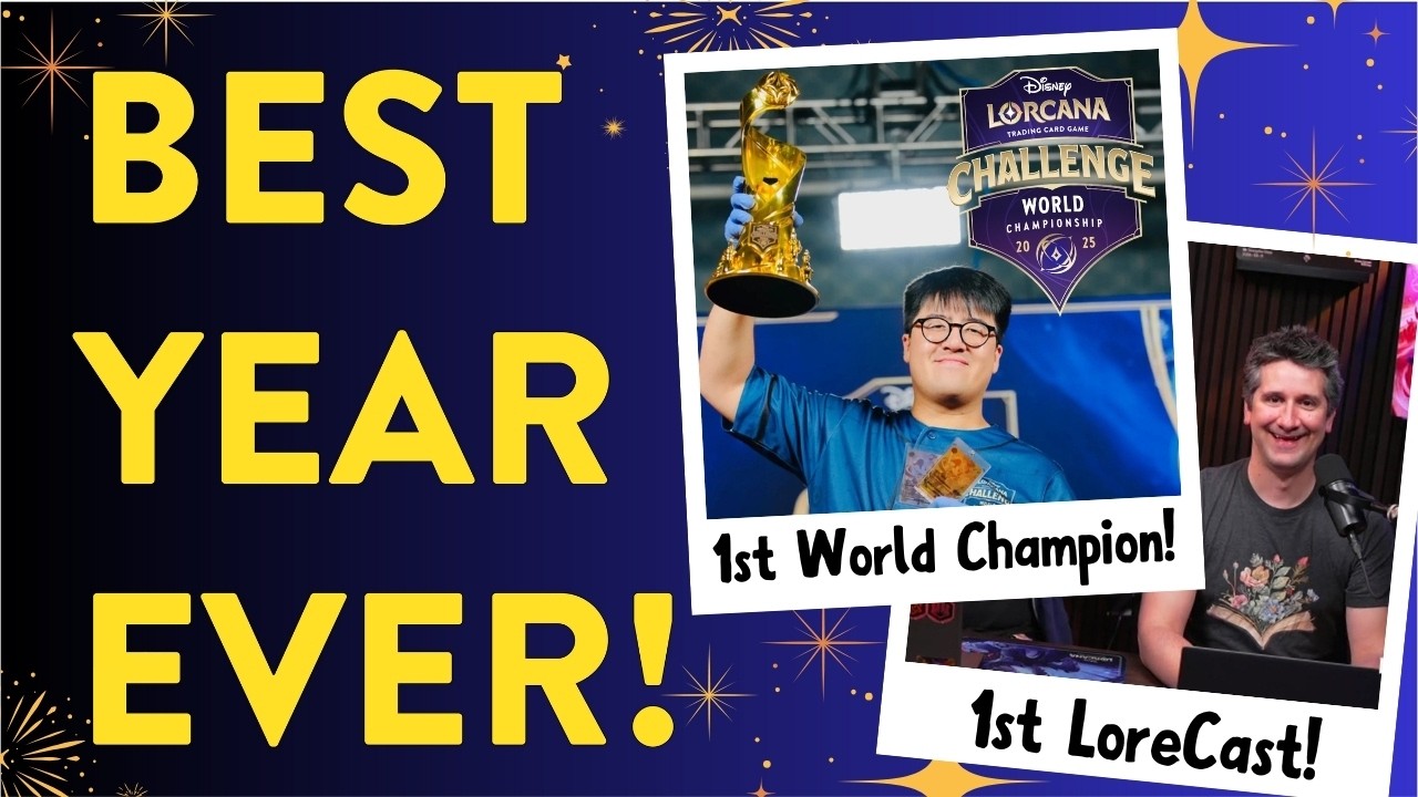 The Greatest Year in Disney Lorcana History! | Disney Lorcana 2025 Recap & Year In Review