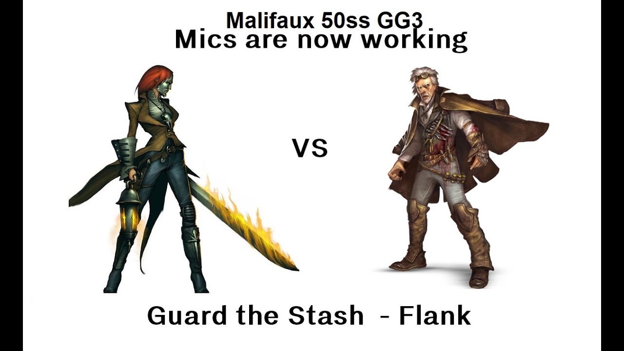 Malifaux Madness M3e GG3 50ss Sonnia Cridd (Guild) vs Prof Von Stook (Resser)