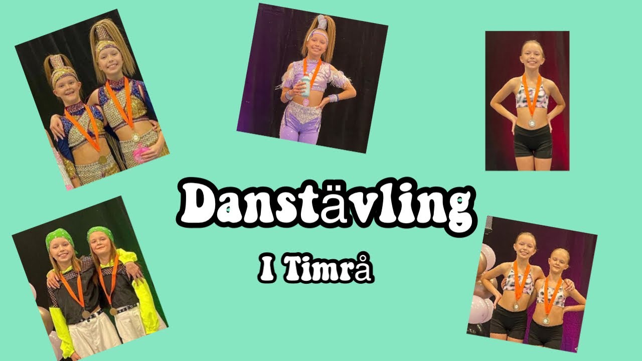 Danstävling i Timrå - VLOGG