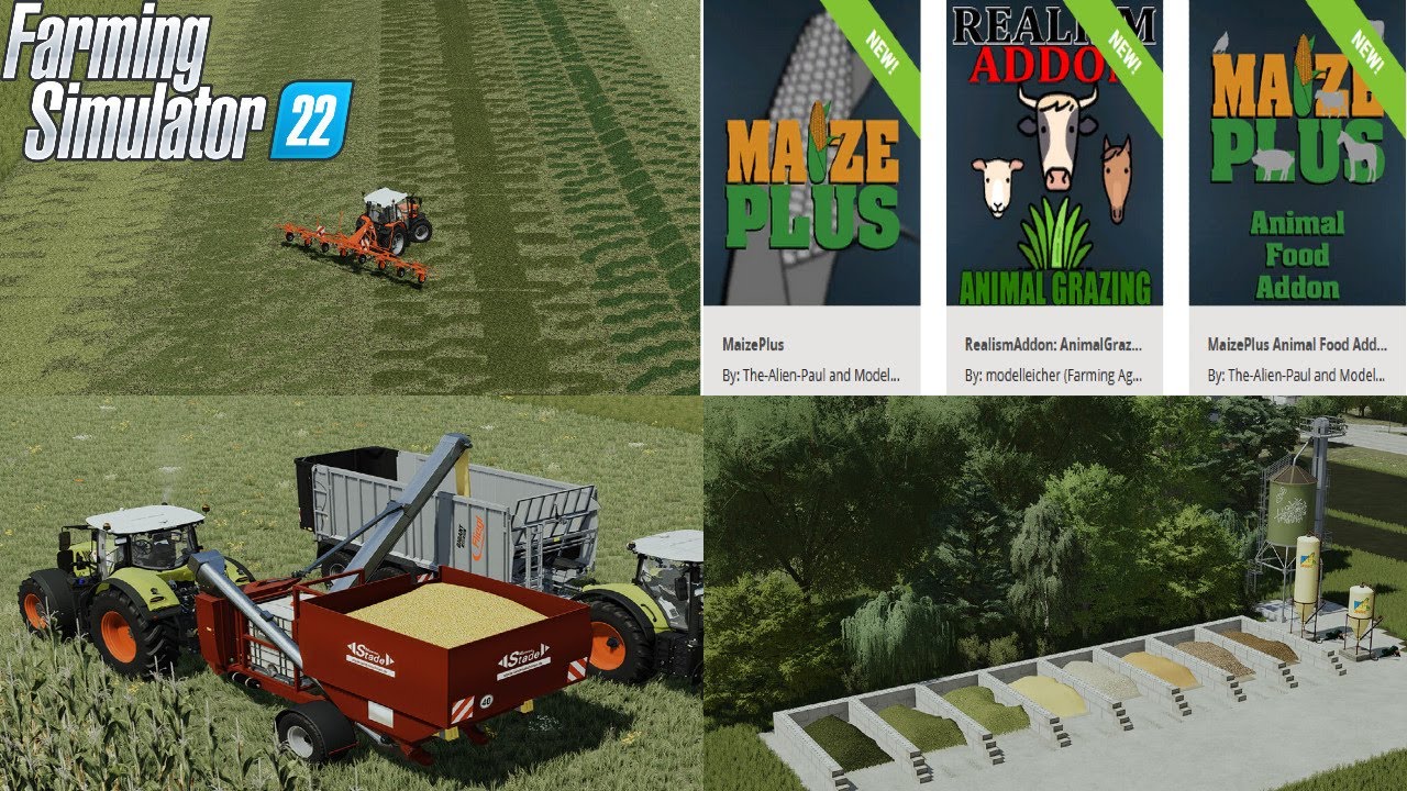 Maize Plus is here! So many new things for FS22!