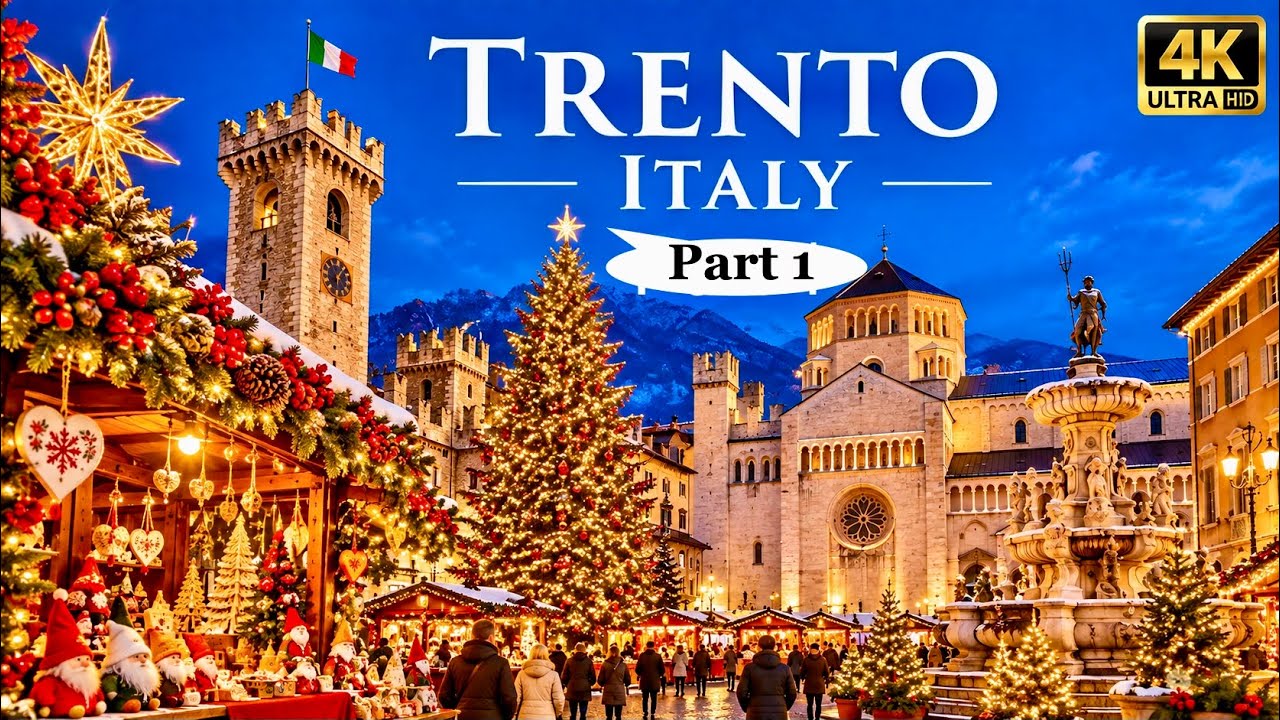 Trento di Natale Christmas Markets Trentino Italy #shorts