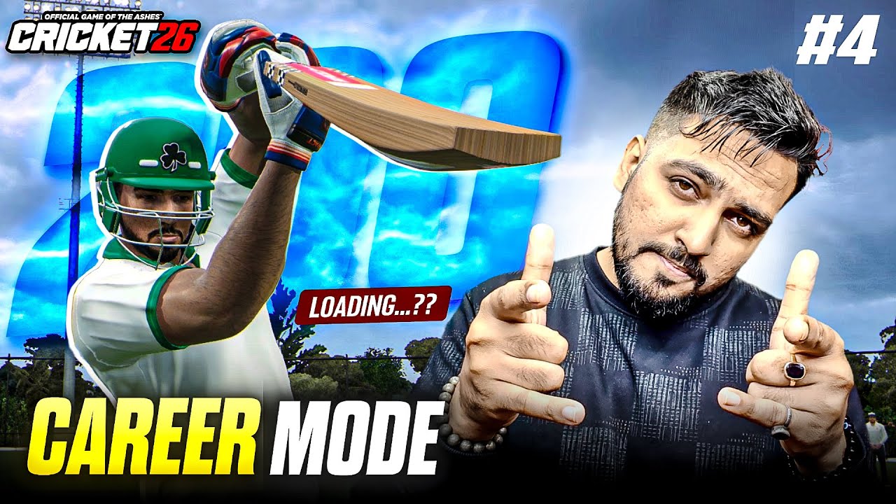 My First DOUBLE CENTURY 200 Loading…? 👀🔥PART 1 | Cricket 26 My Career Mode Ep. 4 | RtxVivek