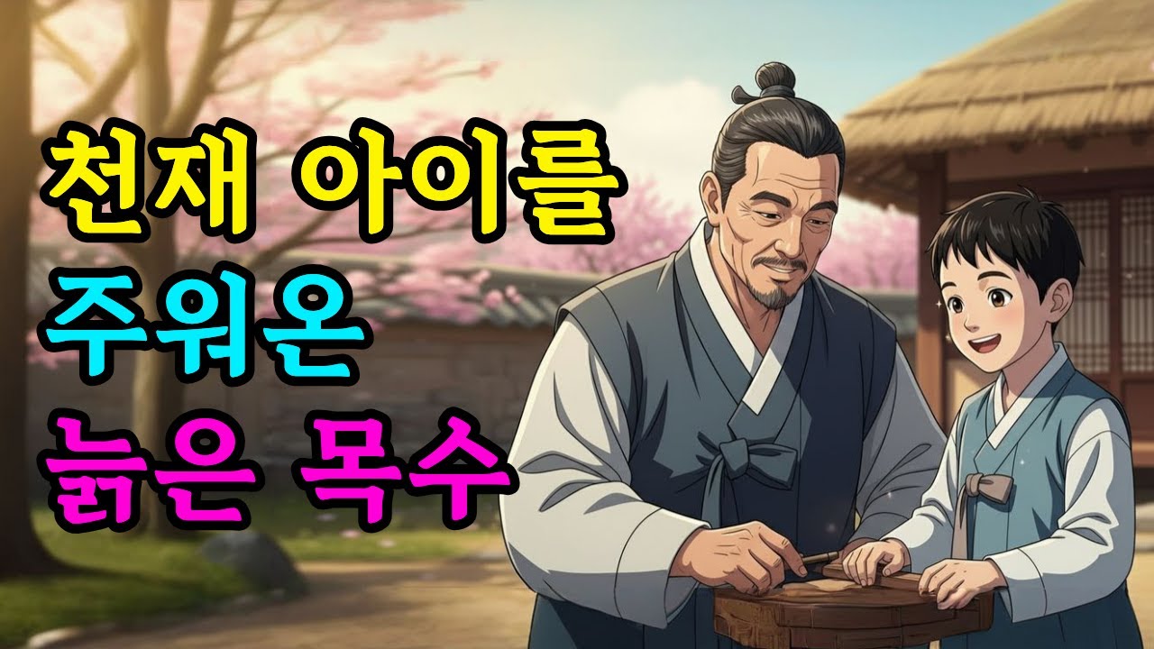조선 제일 목수가 주워온 천재 아이 | 오디오북 야담 옛날이야기 전설 설화 민화