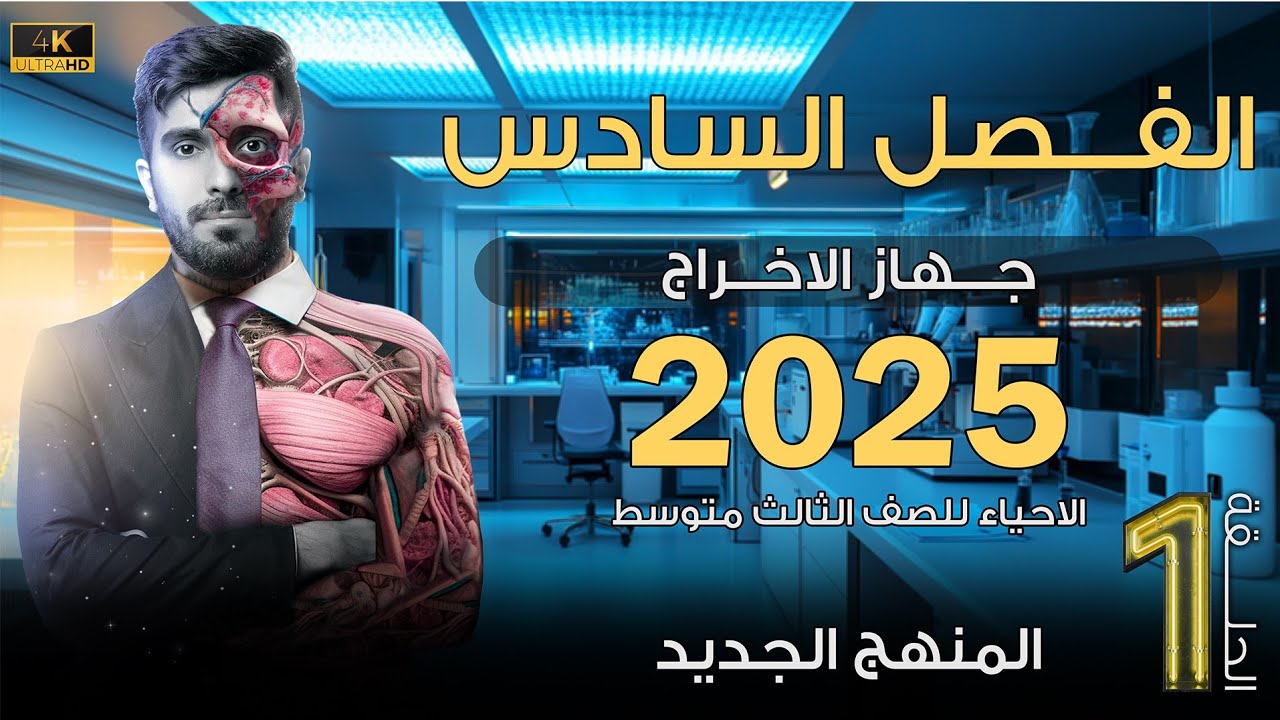 احياء الثالث متوسط 2025 | الفصل السادس جهاز الاخراج | المحاضرة 1
