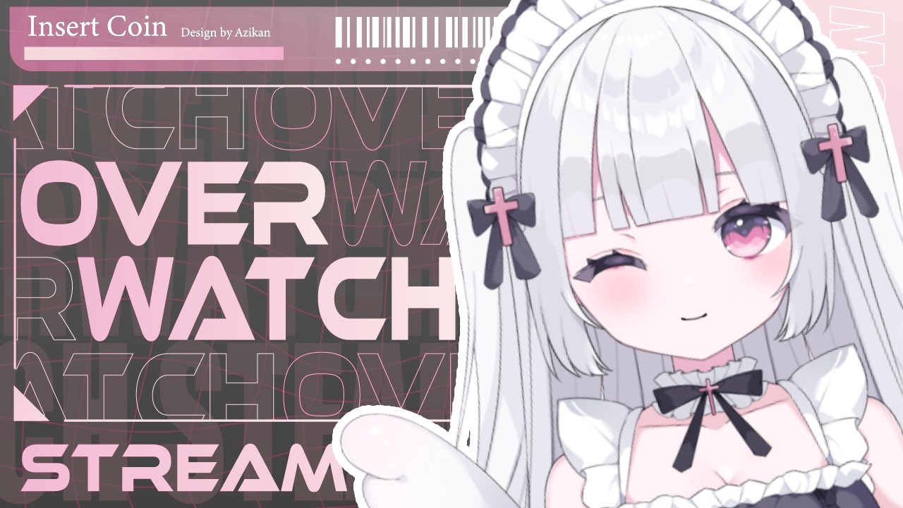 【OW】超初心者の認定戦チャレンジ【 #vtuber / #天羽みあ 】
