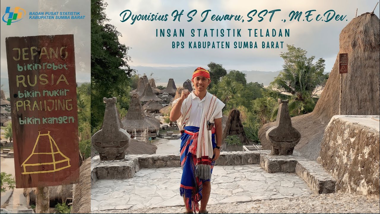 INSAN STATISTIK TELADAN TAHUN 2023 | DYONISIUS H S JEWARU | BPS KABUPATEN SUMBA BARAT
