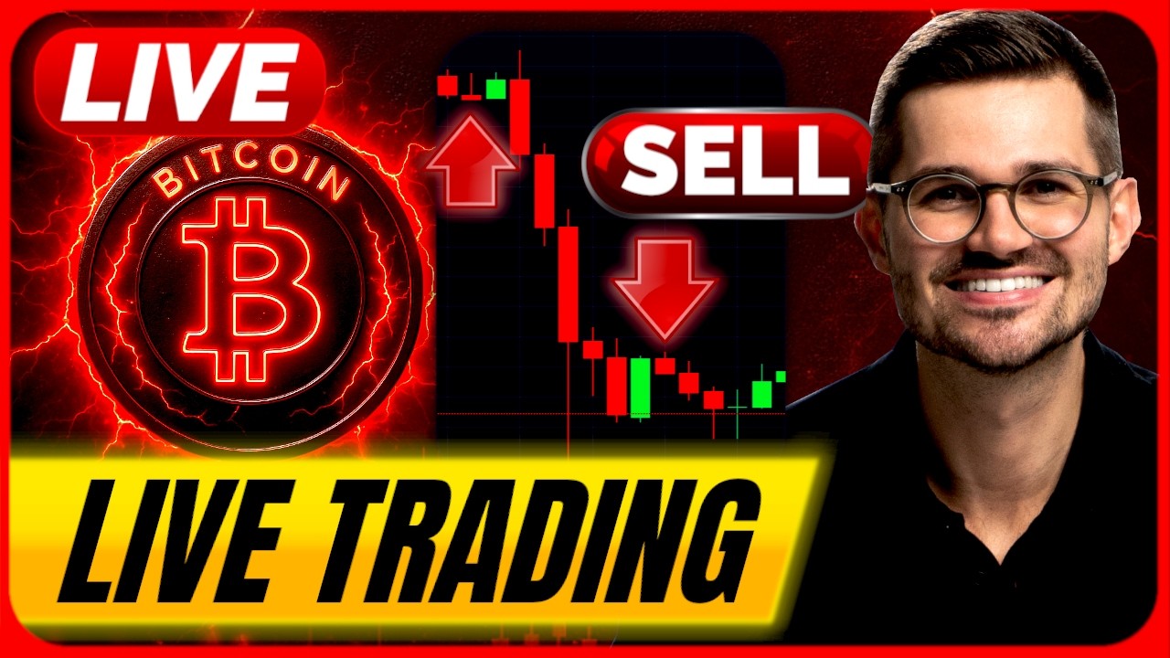 🔥Krypto: Das passiert jetzt! Fallen wir weiter? Bitcoin und Altcoin LIVE TRADING!🔥