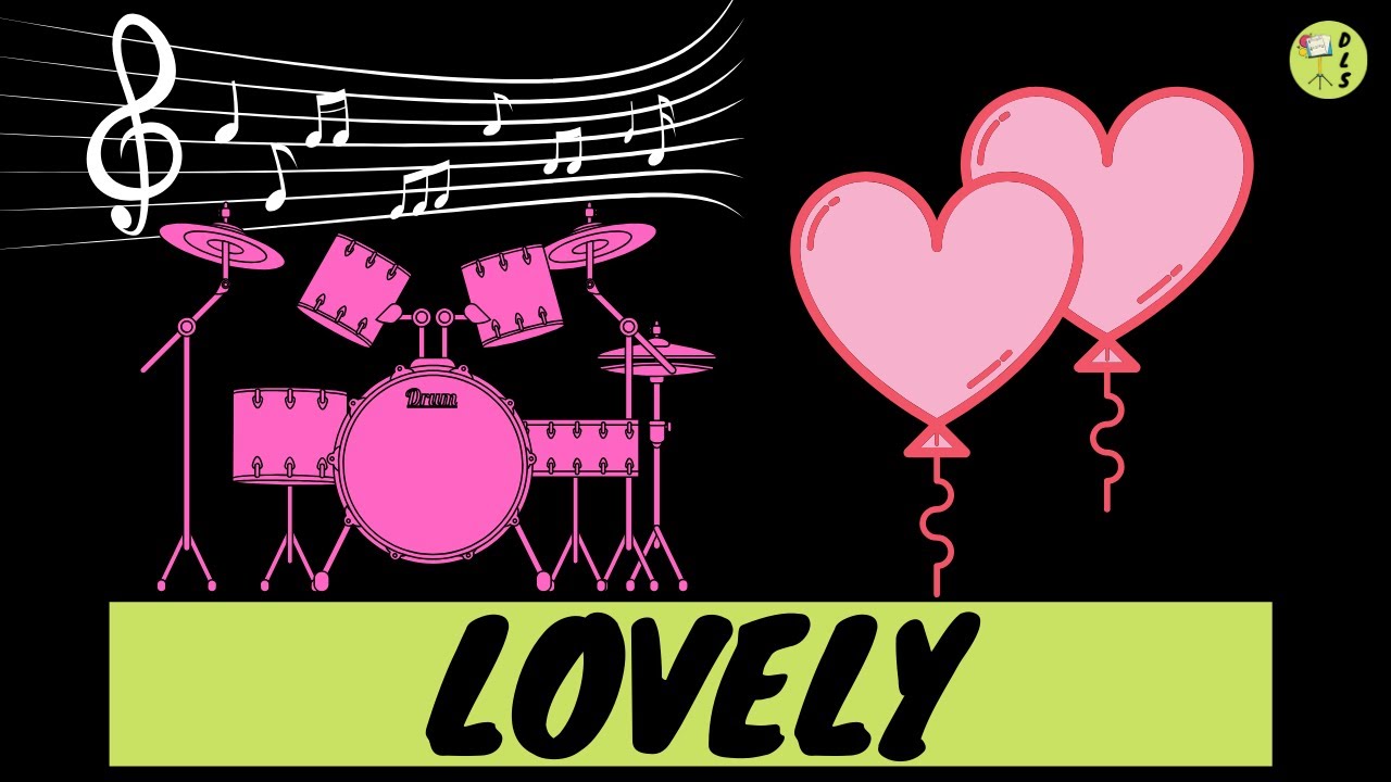 Lovely - Billie Eilish ft. Khalid || FREE drum sheet music/score and drum cover