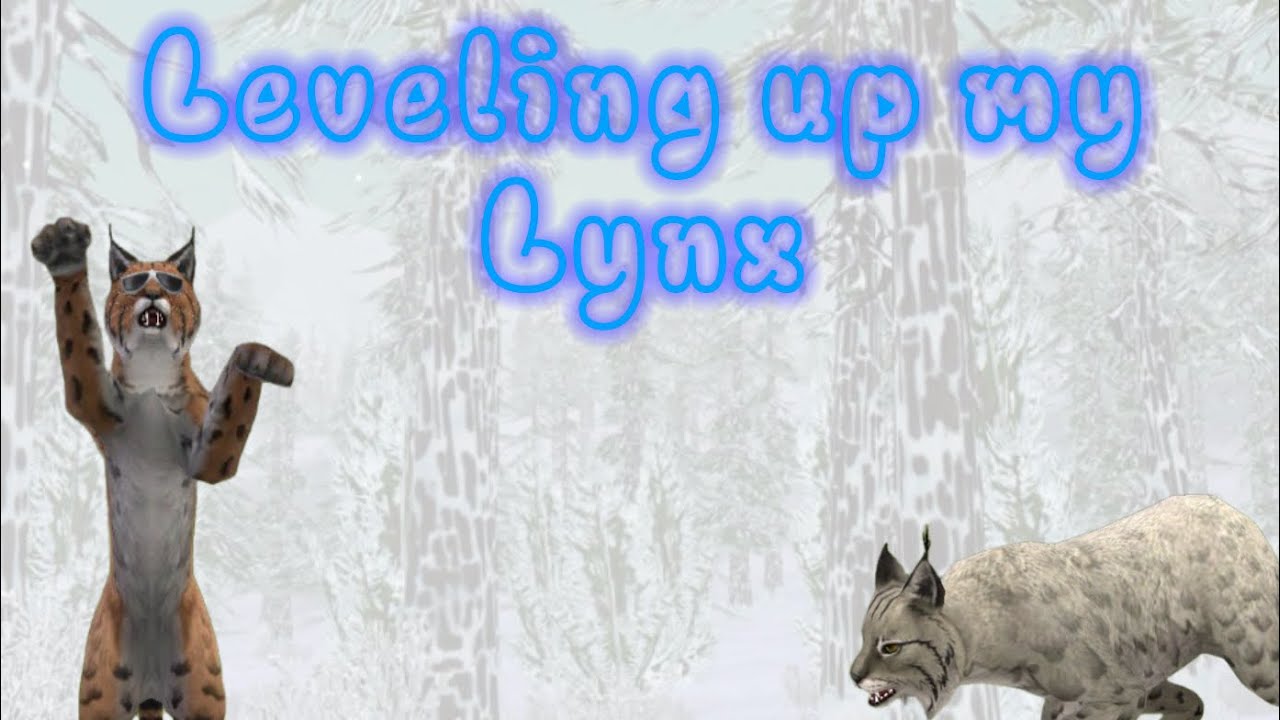 Leveling up my lynx in WildCraft (w/ background music) 