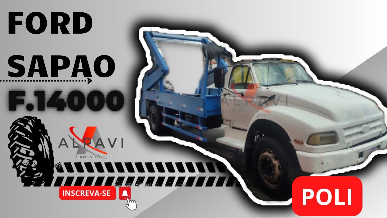 Fors F 14000 1993 Poli Guindaste Duplo Poliguindaste Entulho F14000 A Venda Ligue (12) 97406-2916