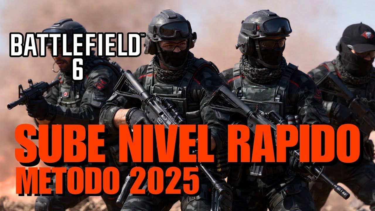 Cómo SUBIR de NIVEL RÁPIDO en Battlefield 6 – El método más eficiente en 2025