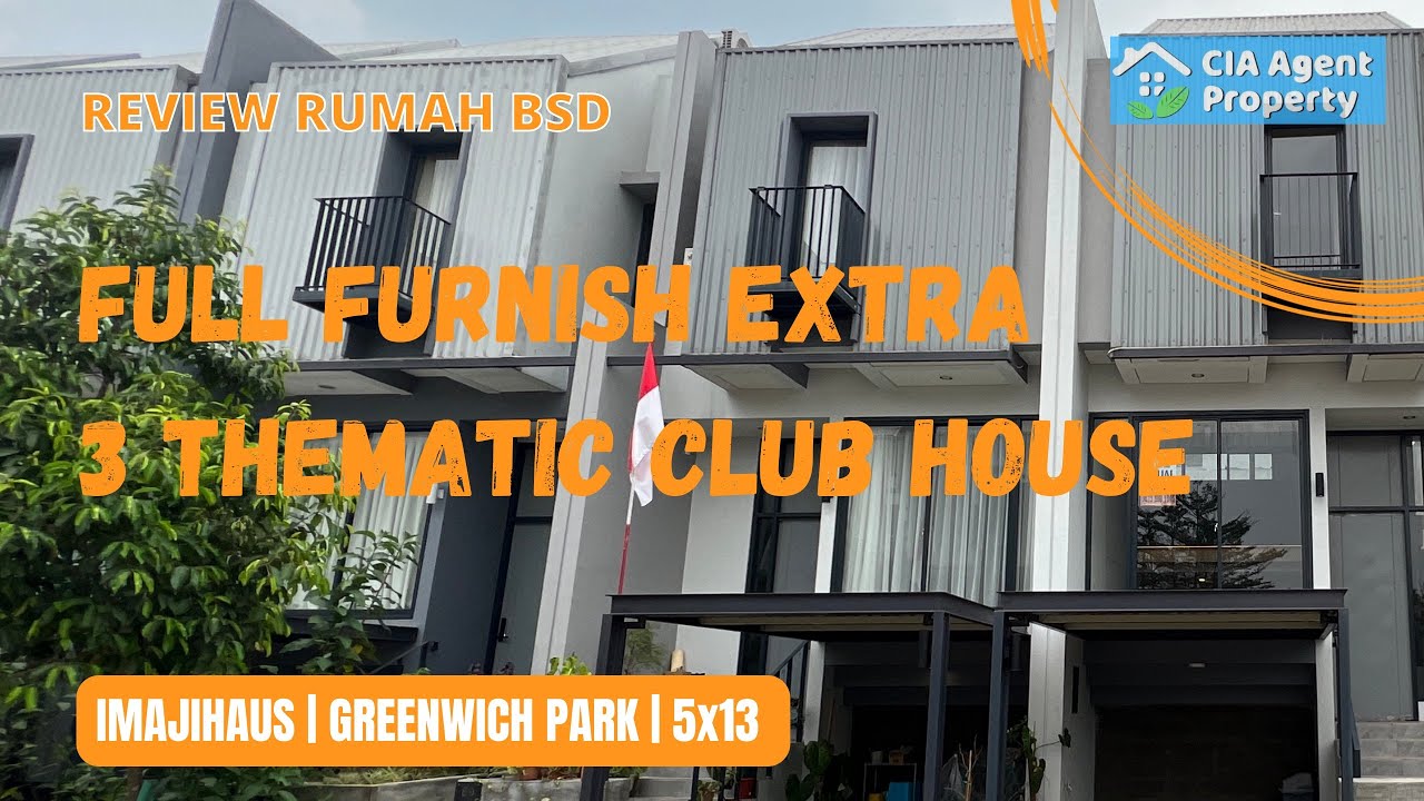 IMAJIHAUS BSD Review rumah full furnish dijual