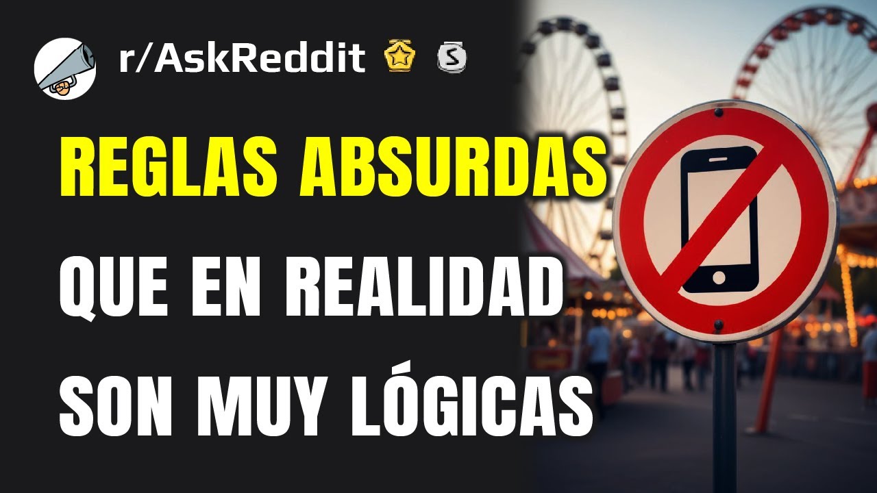 ¿Qué regla parece tonta, pero en realidad tiene mucho sentido?