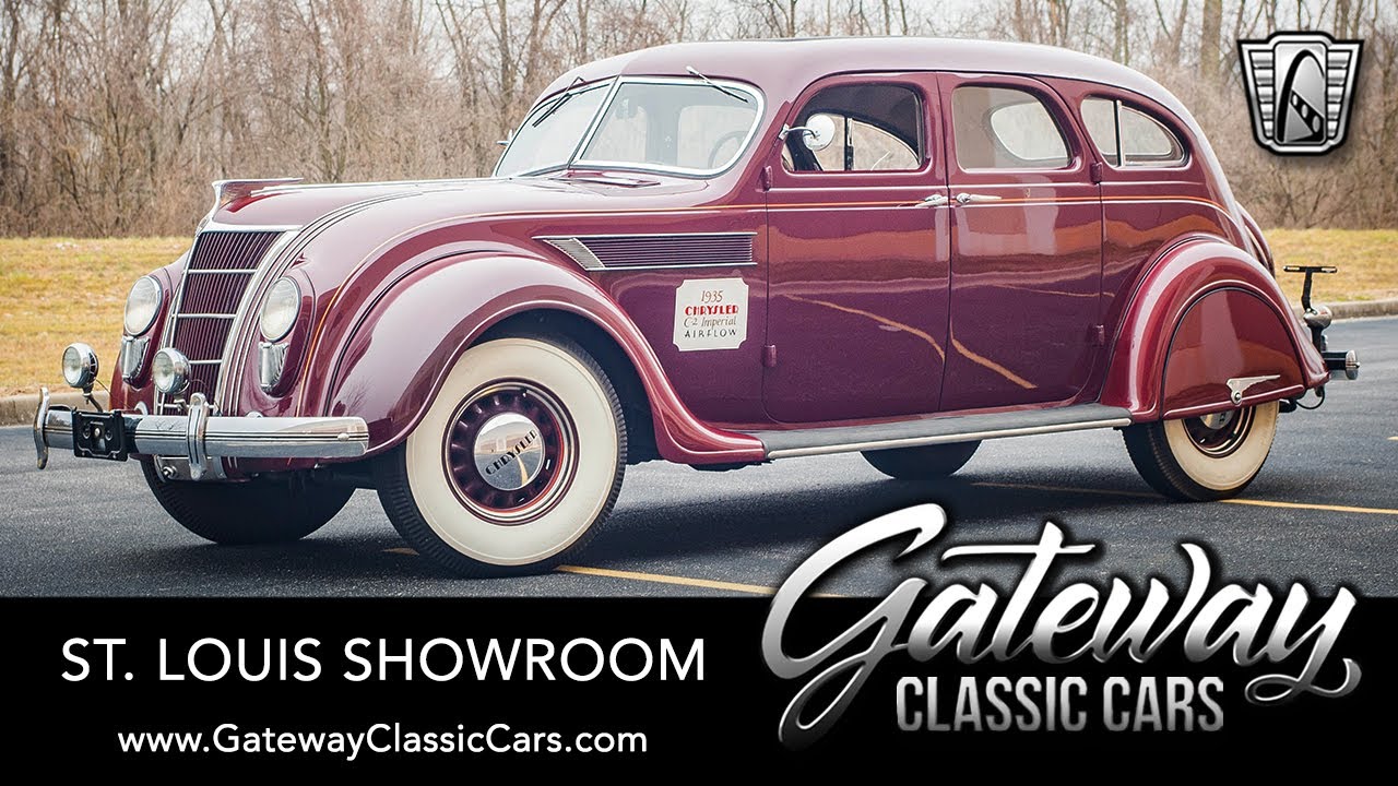 1935 Chrysler Imperial Airflow Sedan For Sale Gateway Classic Cars St. Louis  #8212