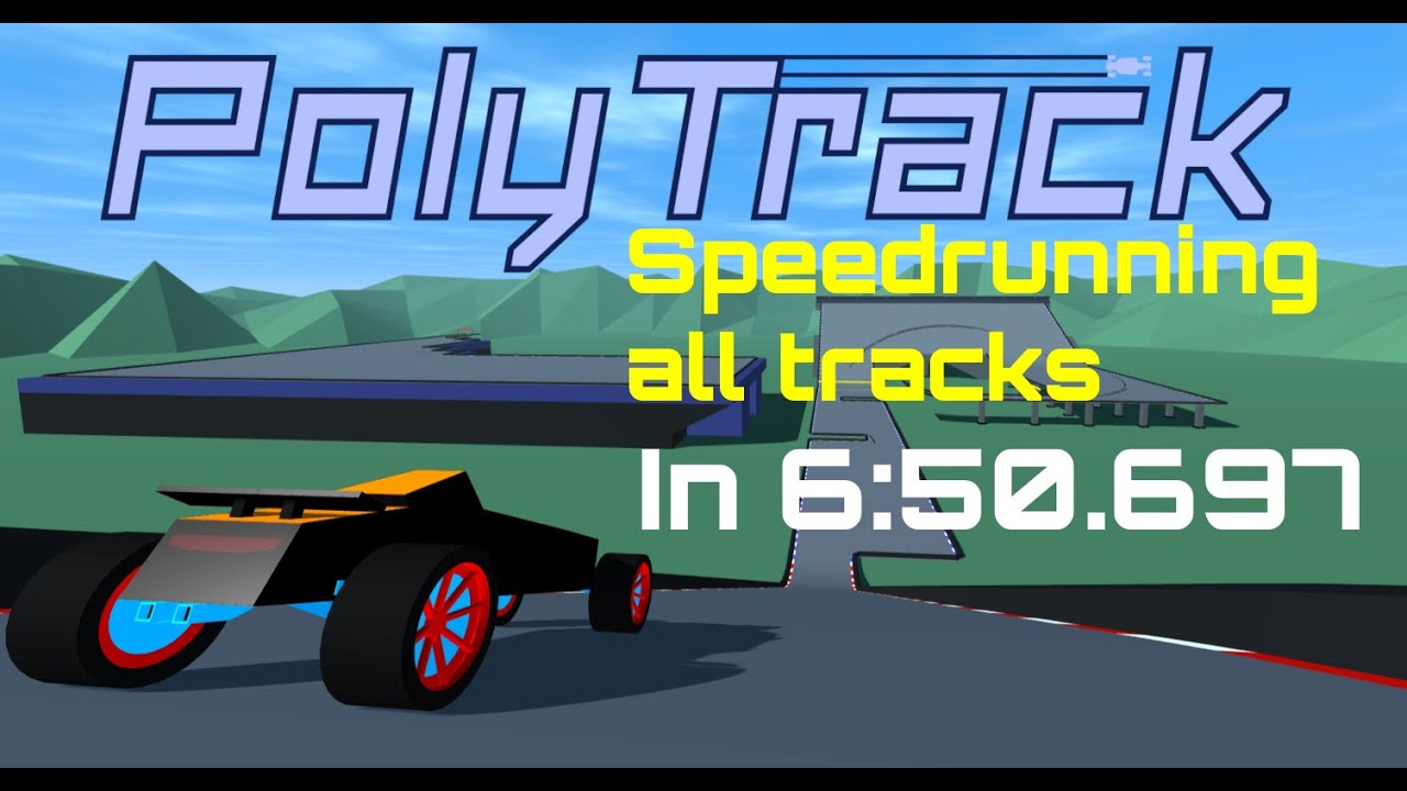 Speedrunning every track in Polytrack - 6:50.697
