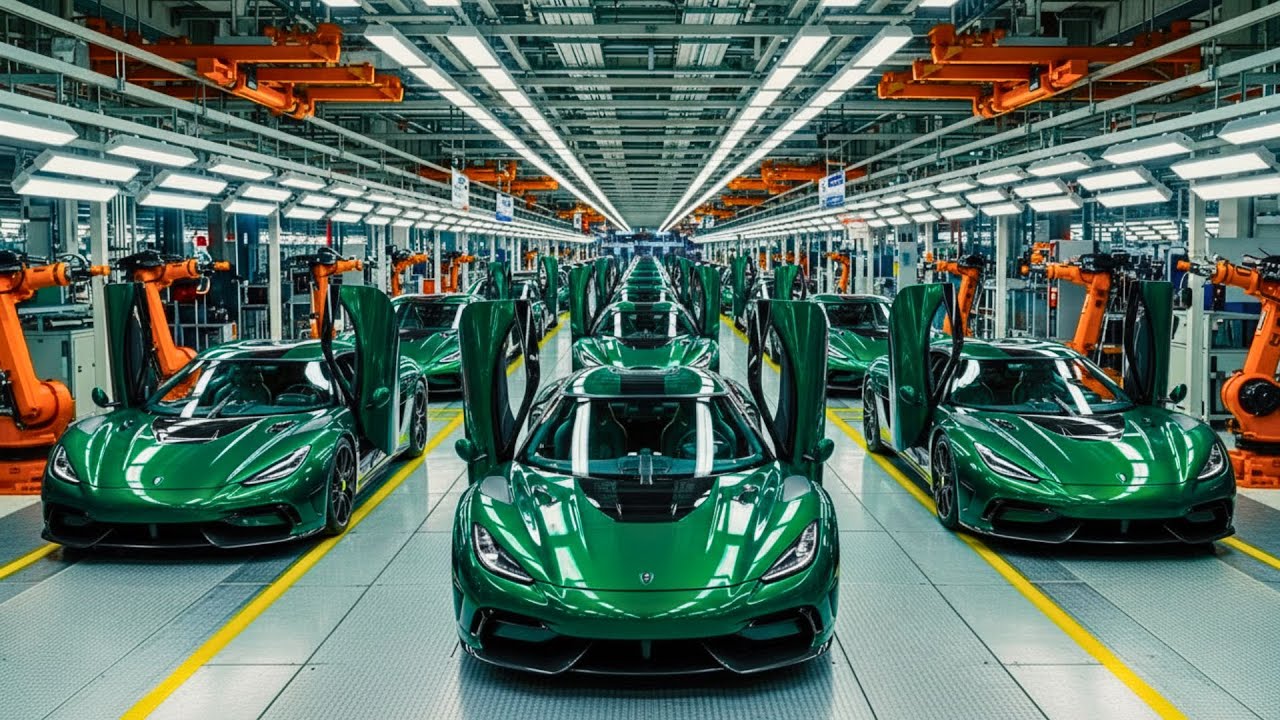 Inside the $2 Million Hypercar Factory | How the Koenigsegg Gemera is Built (Full Process)