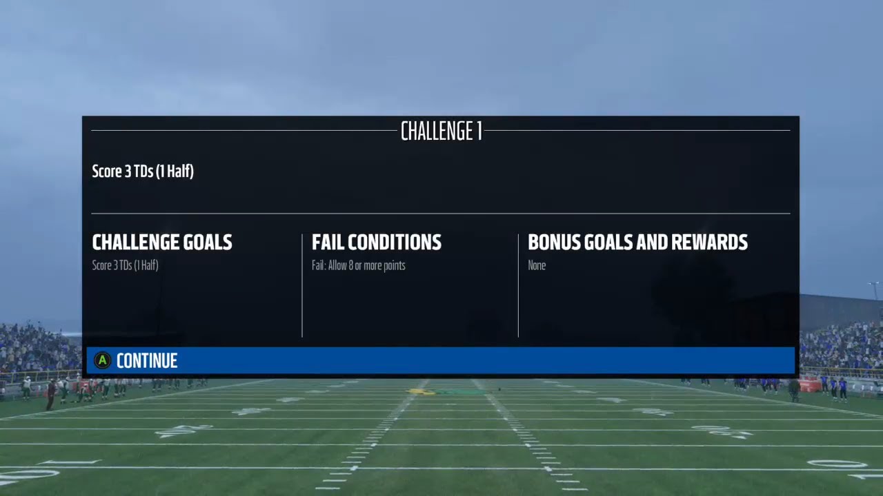 Madden 18 Ultimate Team Week 16 Heroic Boss Battle Challenge 1 Score 3 Touchdowns This Half