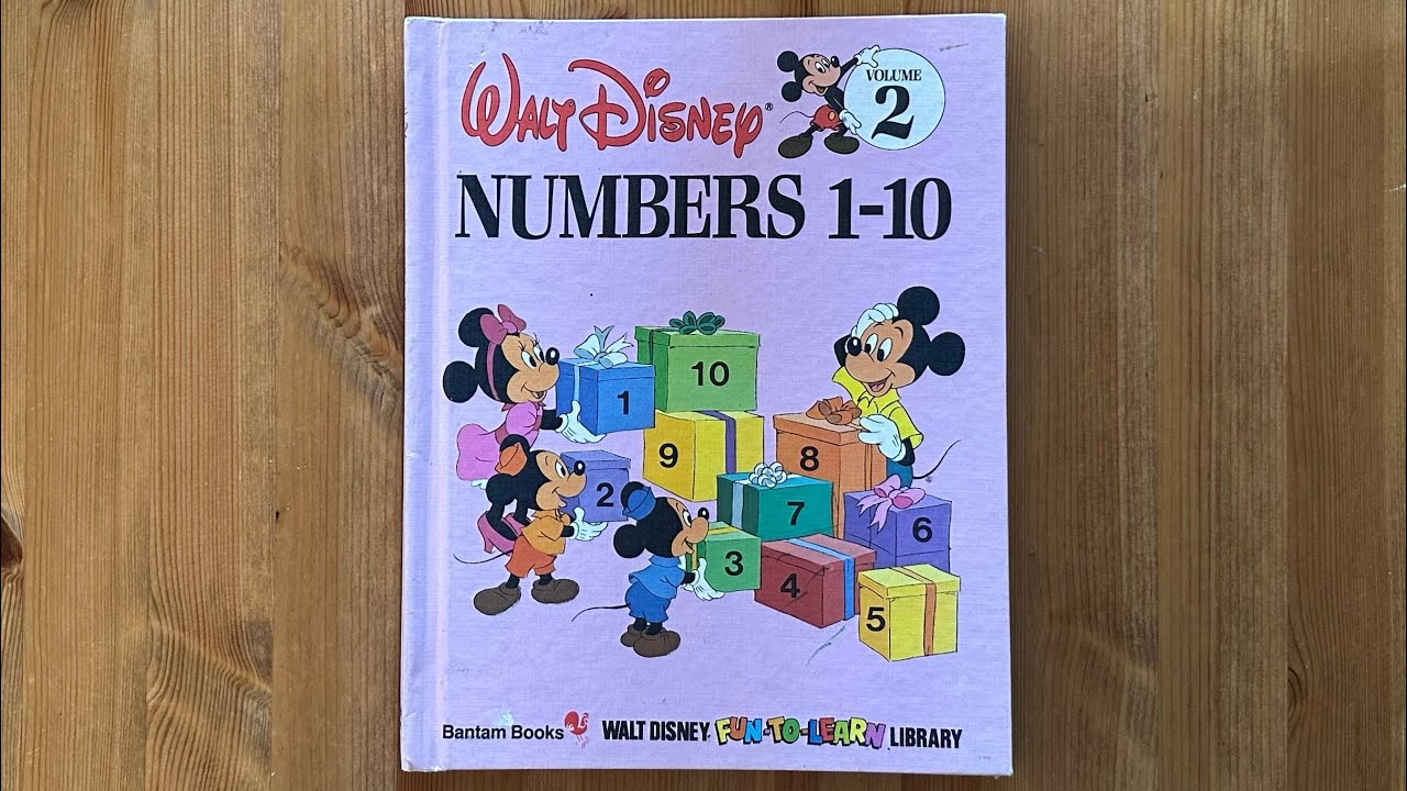 Ash reads Walt Disney Number 1 - 10