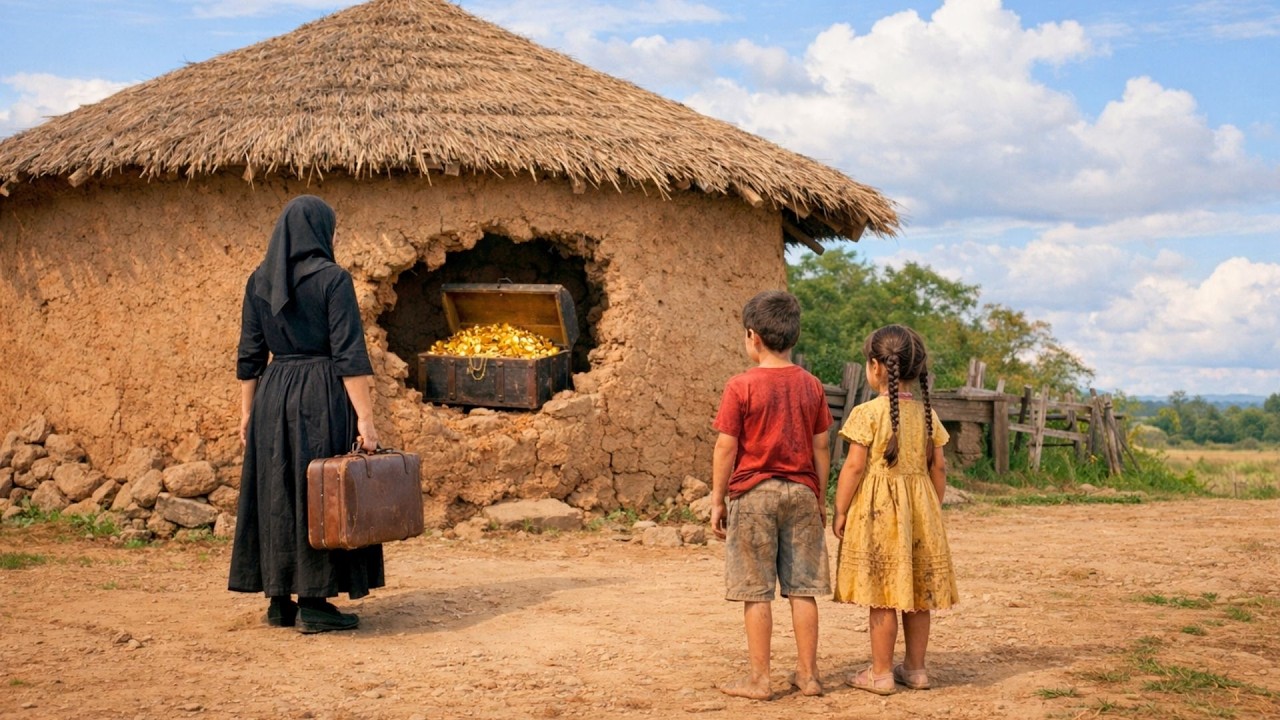 VIÚVA HERDA CASA DE BARRO QUE NINGUÉM QUERIA — O QUE ESTAVA NA PAREDE CHOCOU O SERTÃO