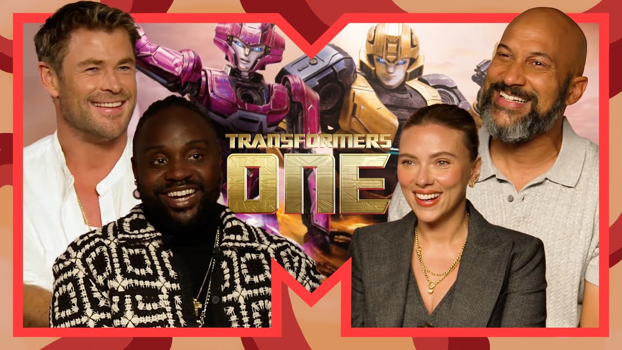 &ldquo;I Always Went With The Jerk!&rdquo; 😂 Scarlett Johansson & Transformers One Cast Interview | MTV Movies