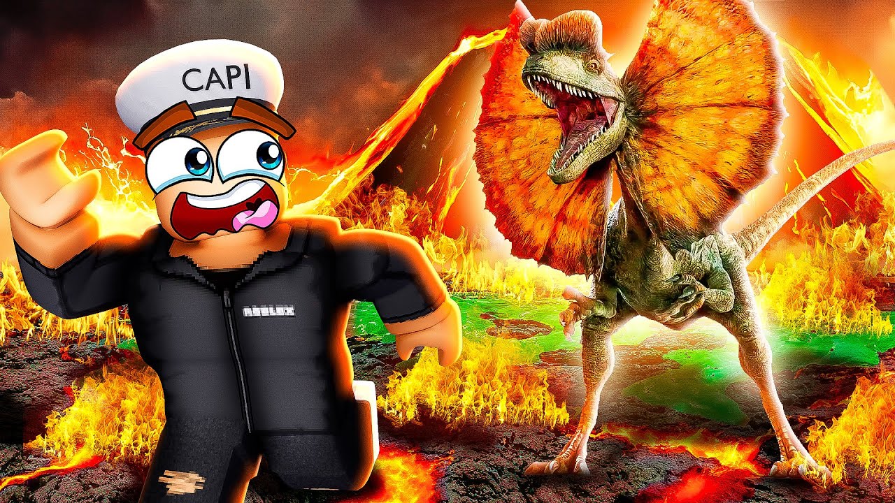 DILOPHOSAURUS DESTROYS EVERYTHING IN ROBLOX