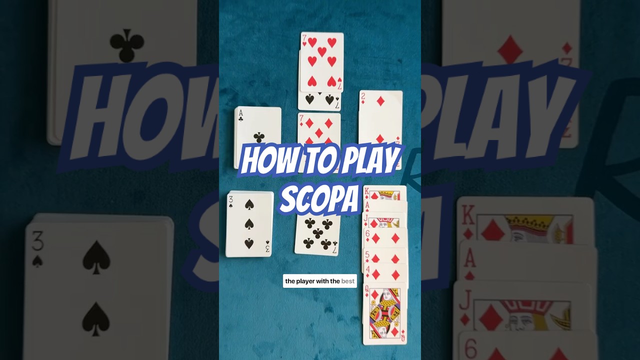 How to Play Scopa