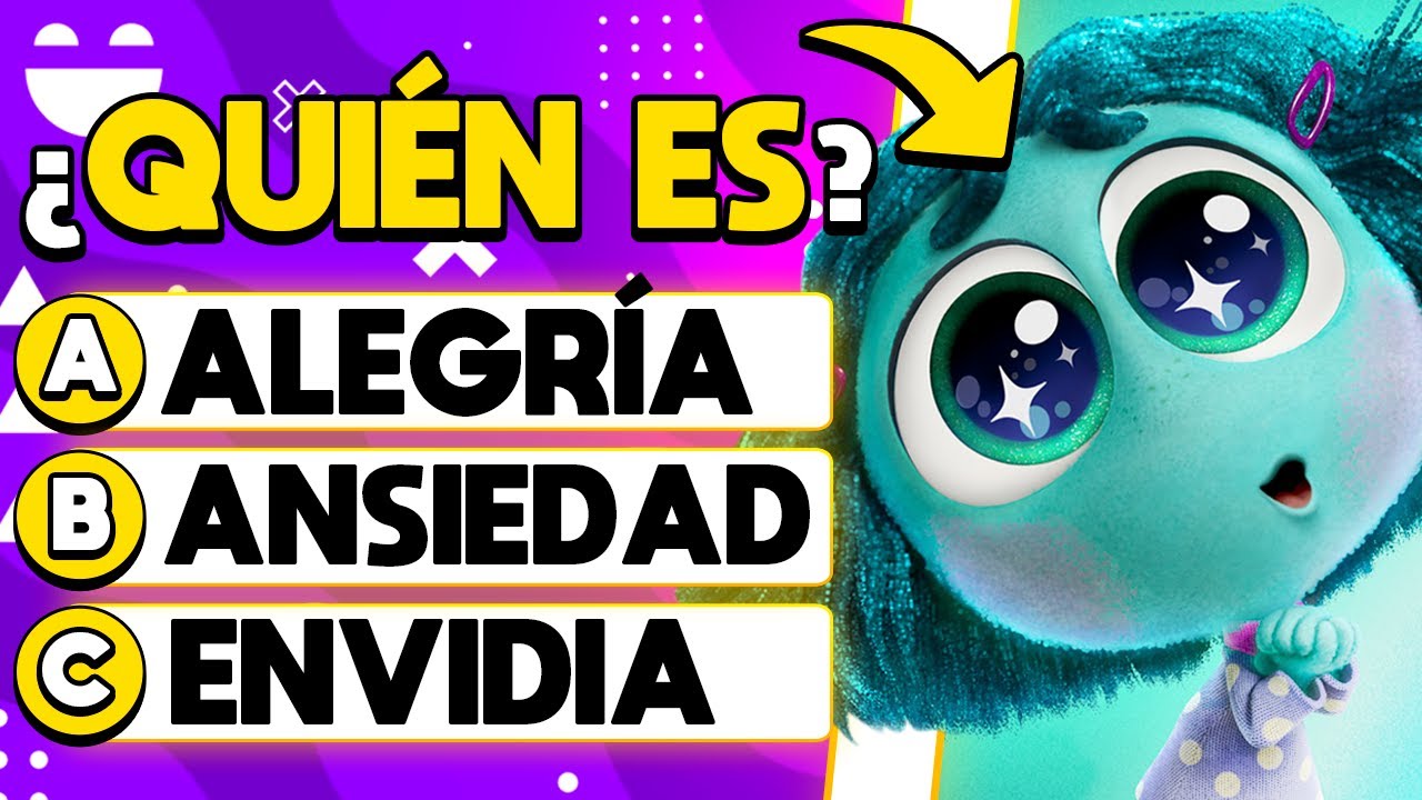 ¿CUÁNTO SABES DE INTENSAMENTE 2? 🤔🧠🧐 | Trivia Intensamente 2 | DiverTrivia ✅