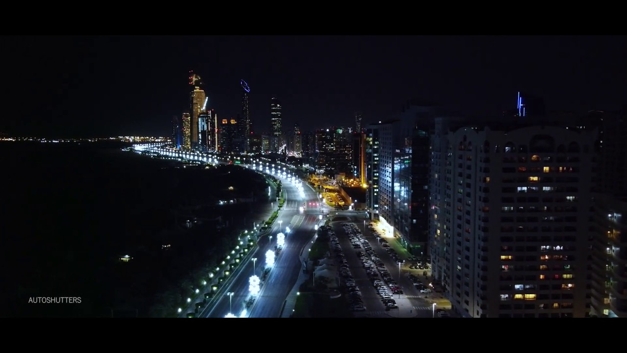 Coronavirus Drone footage Abu Dhabi