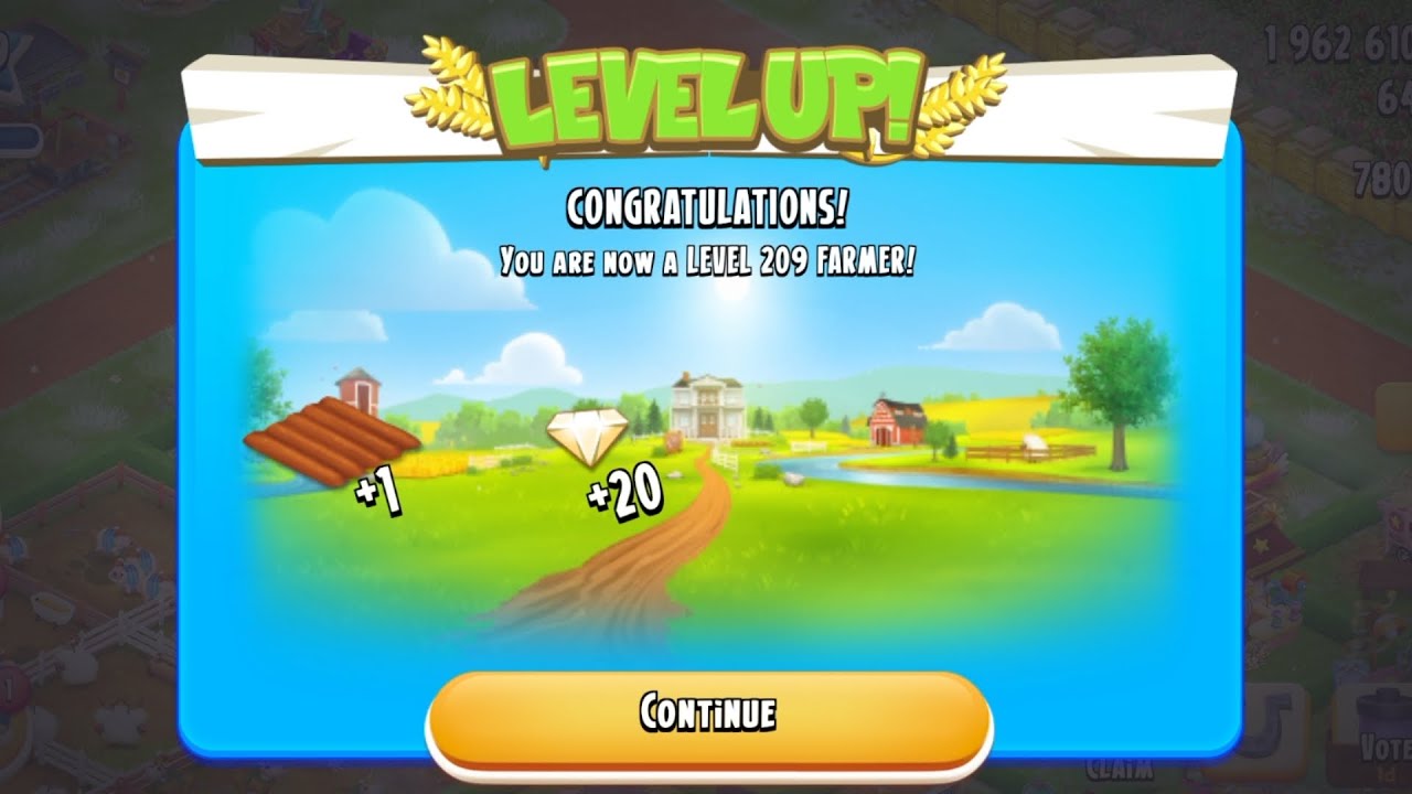 Hay Day How To Level Up 209 Gameplay #hayday#farming#games #trending 