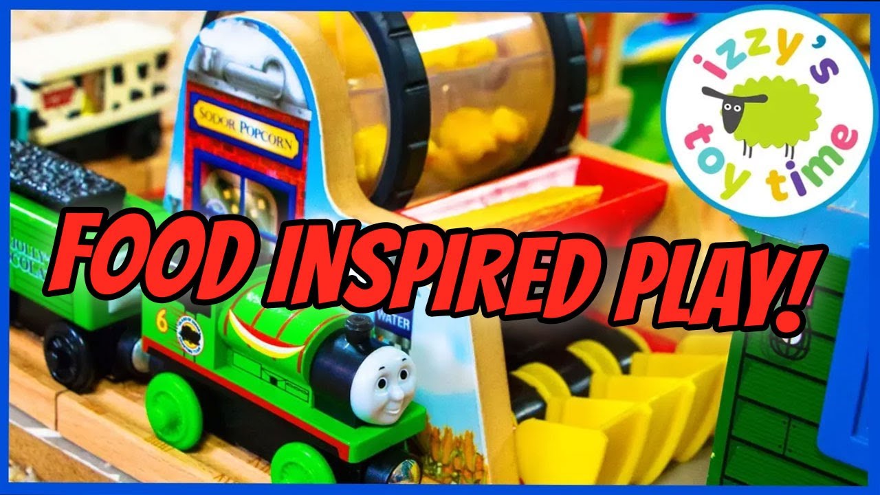 Food Fun & Tracks! 🍕🚂 Playmobil + Zed & Mr. Fuzzy | Izzy’s Toy Time