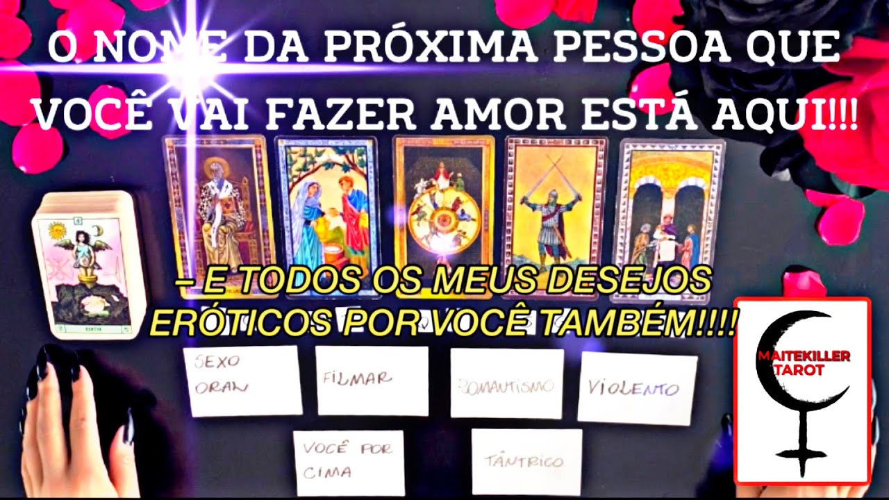 🔥O NOME DA PRÓXIMA PESSOA COM QUEM VOCÊ VAI FAZER AMOR ESTÁ AQUI!⚡️ DESEJOS ERÓTICOS DELE POR VOCÊ!