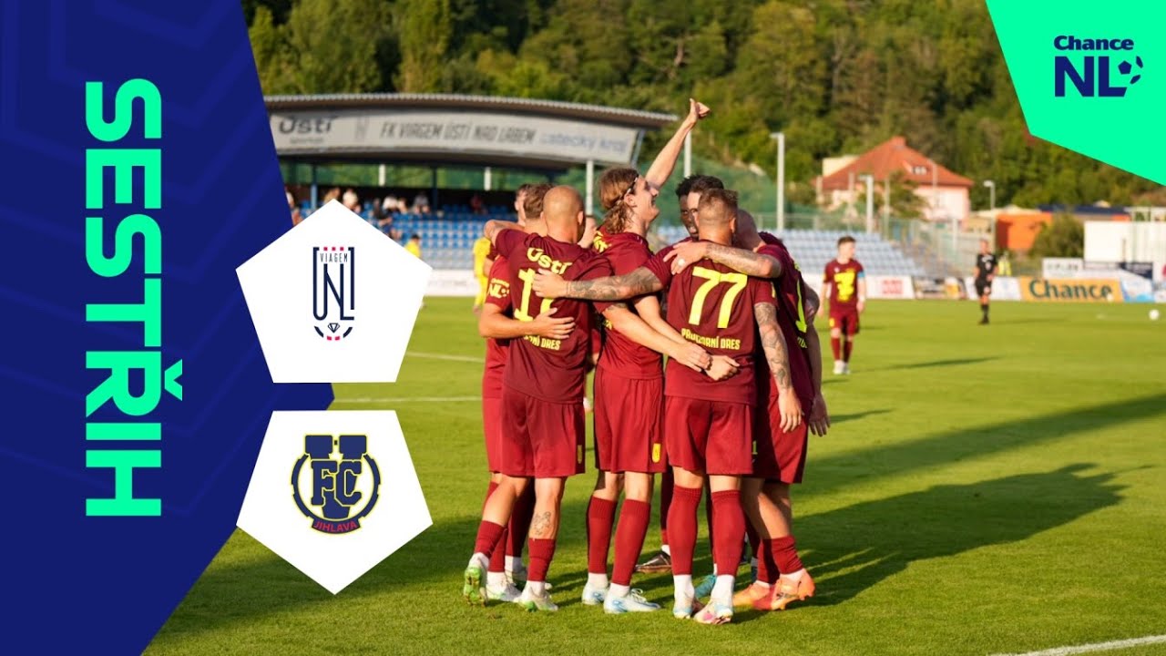 FK VIAGEM Ústí nad Labem - FC Vysočina Jihlava | 2:1 | 18. 7. 2025 | HIGHLIGHTS