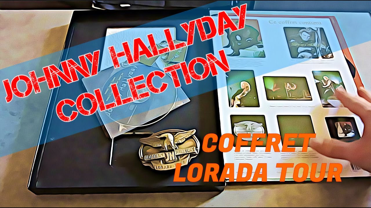 JOHNNY HALLYDAY COLLECTION - COFFRET LORADA TOUR